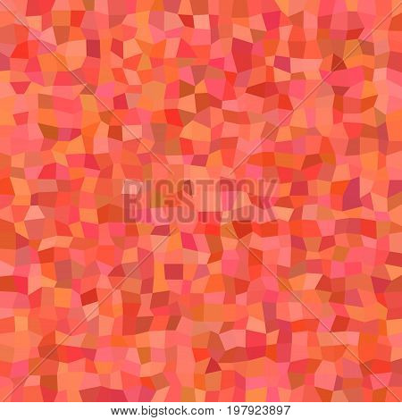 Abstract irregular rectangle mosaic background - polygonal vector design from rectangles in red tones