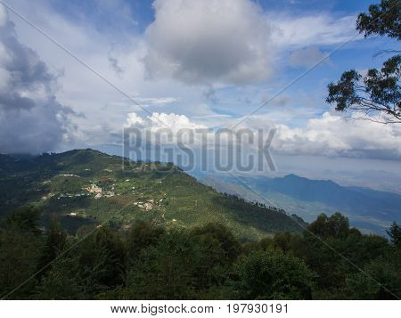 Views of Coakers Walk in Kodaikanal, India