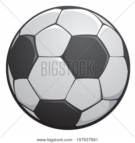 Soccer ball, available as a vector file