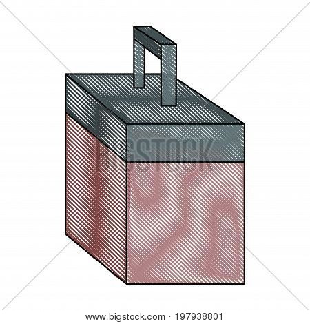 toolbox kit used for construction interiors and building vector illustration