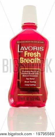 Bottle Of Mouthwash