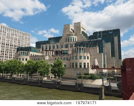 British Secret Service In London