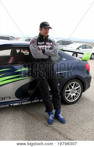 LOS ANGELES - MAR 19: Michael Trucco på Toyota Pro/Celebrity Race træningssession på Willow Sørensen