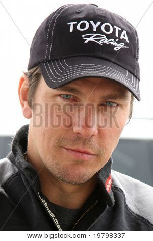 LOS ANGELES - MAR 19: Michael Trucco på Toyota Pro/Celebrity Race træningssession på Willow Sørensen