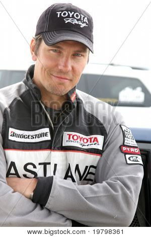 LOS ANGELES - MAR 19: Michael Trucco på Toyota Pro/Celebrity Race træningssession på Willow Sørensen