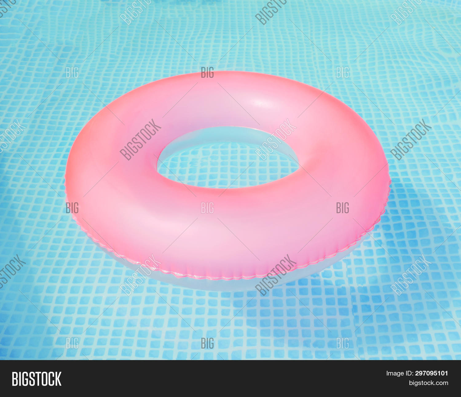 Pink Pool Float, Ring Image & Photo (Free Trial) Bigstock
