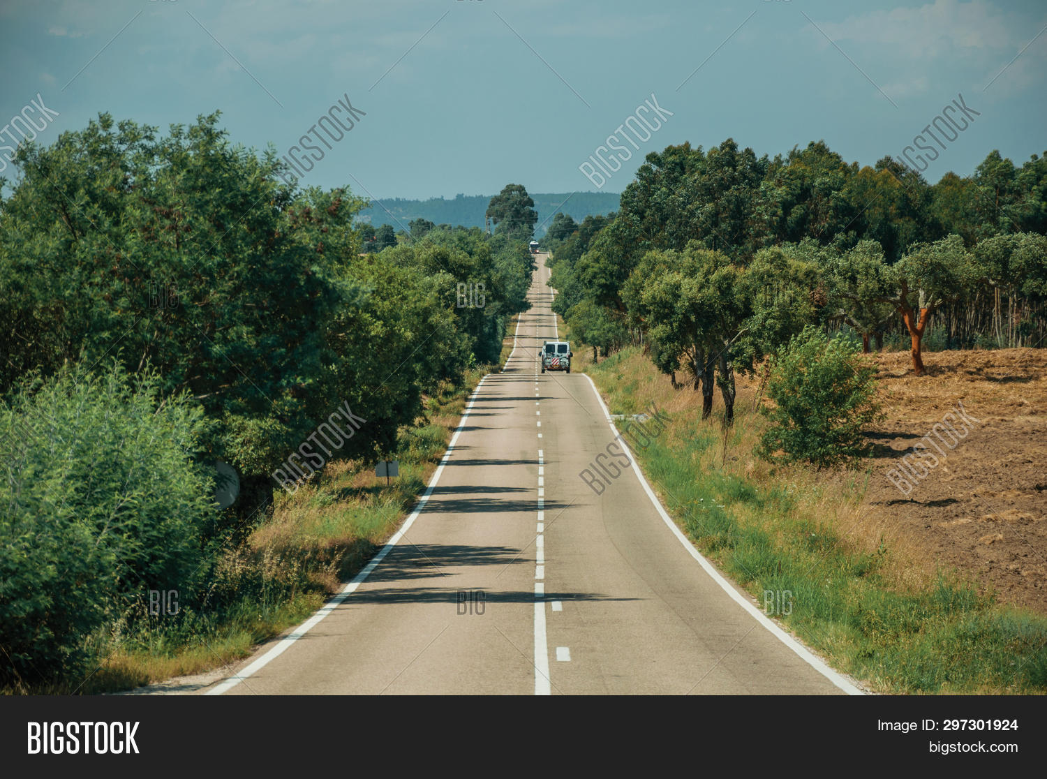 Straight Long Road Image & Photo (Free Trial) Bigstock