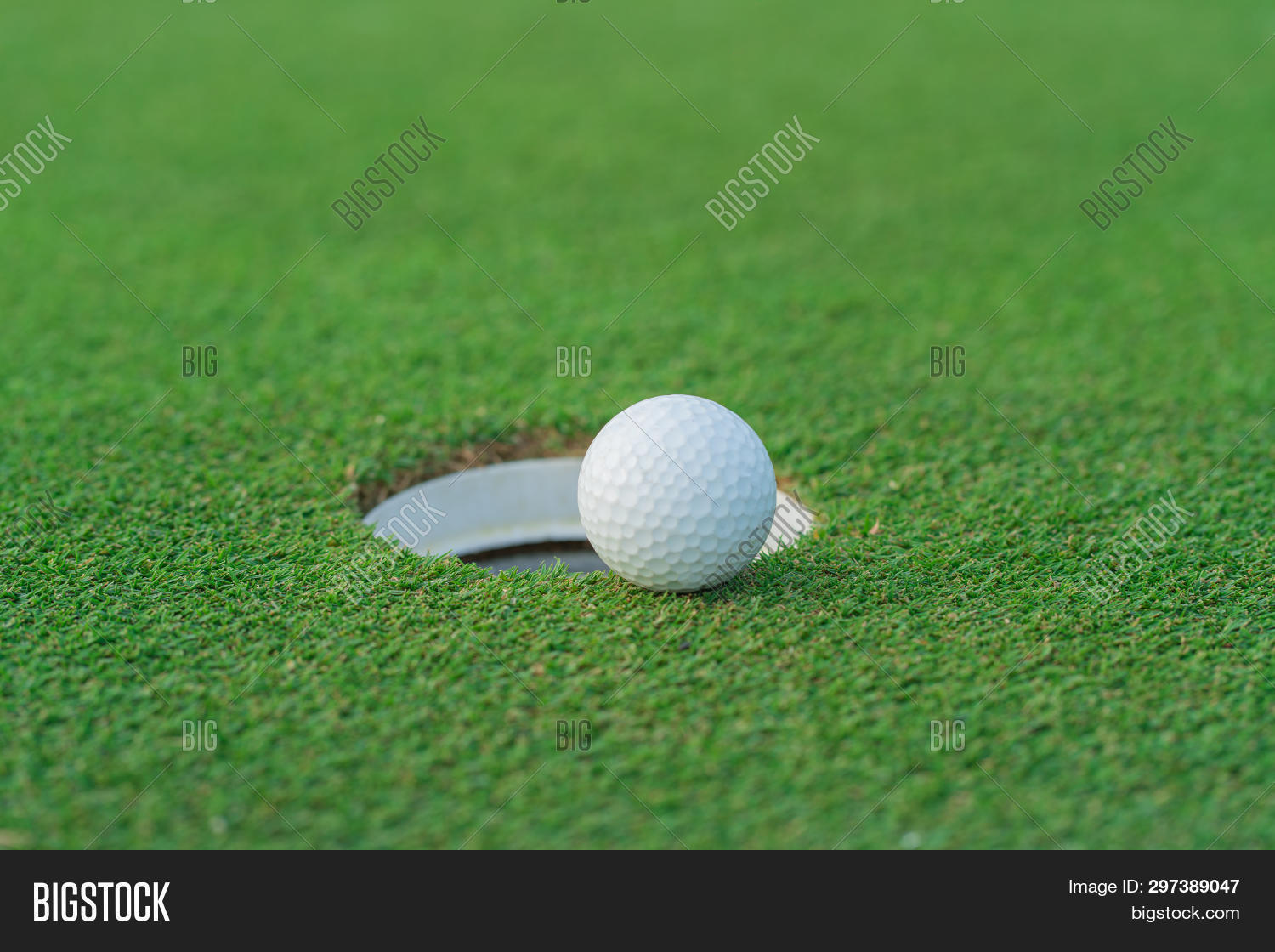 Golf Ball On Lip Cup Image & Photo (Free Trial) Bigstock