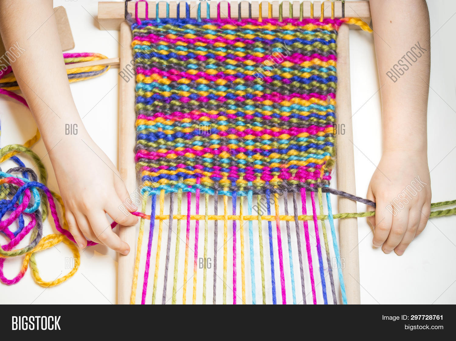 Weaving. Hands Little Image & Photo (Free Trial) Bigstock