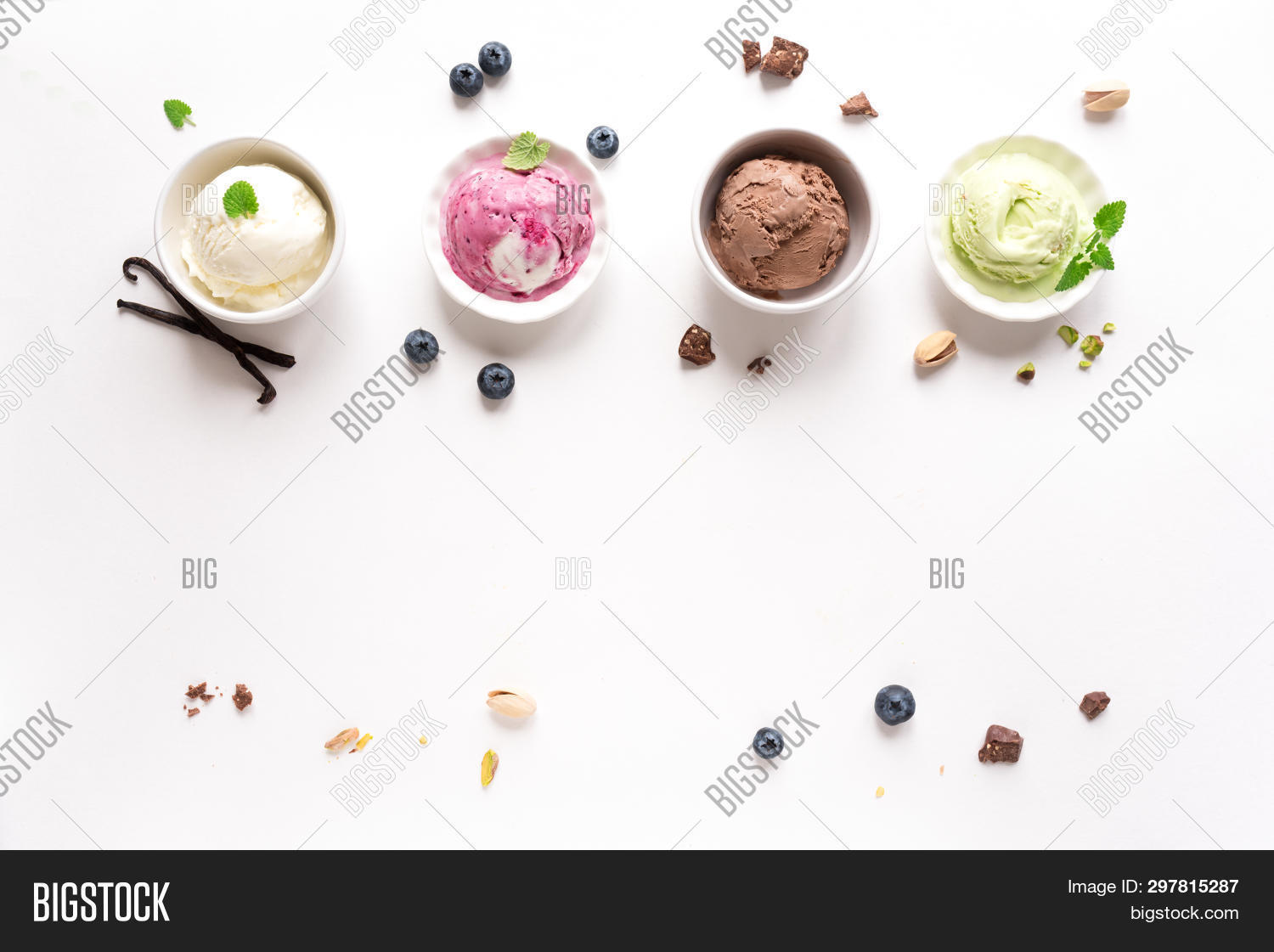 Ice Cream Assortment Image & Photo (Free Trial) Bigstock