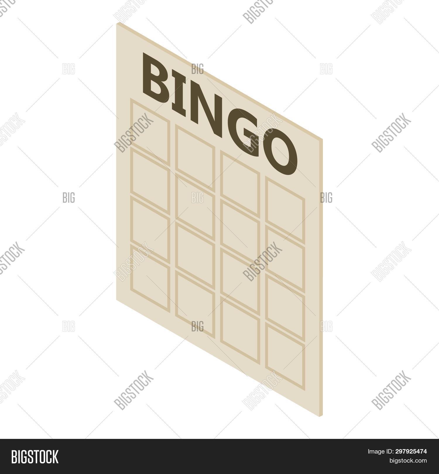 Bingo Card Icon. Image & Photo (Free Trial) Bigstock