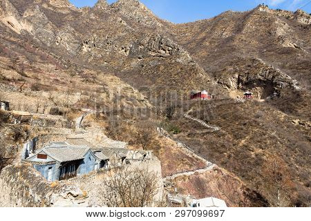 Chuandixia, Ming Dynasty Village Near Beijing, Hebei Province, China - Road To Guandi Temple