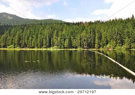 Jezero Arber v Bavorsku (grosser Arbersee)