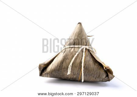 Zongzi, Rice Dumpling - Design Concept Of Famous Food In Duanwu Dragon Boat Festival, Close Up, Clip