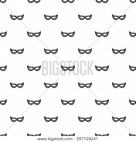 Italian Carnival Mask Pattern Seamless Vector Repeat Geometric For Any Web Design