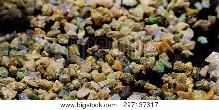Opalite Mineral Texture As Nice Natural Background