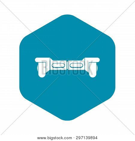 Electrical Modern Gyroboard Icon. Simple Illustration Of Electrical Modern Gyroboard Vector Icon For