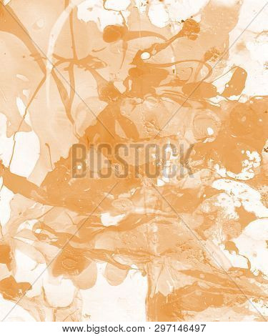 Hand-painted  Abstract Background. Design For Background, Banner, Flaer,poster,brochure Etc.