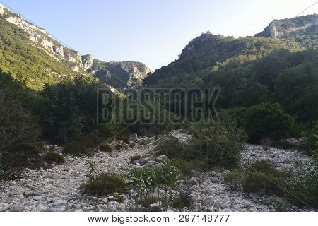 View Of The Codula Sisine In Supramonte