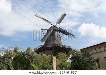 Potsdam, Berlin, Germany, 17th August 2017, Historic Mill In Sanssouci Park