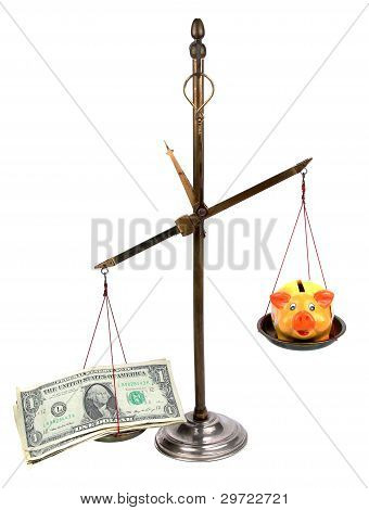 เภสัชกรระดับเงินและ Piggybank
