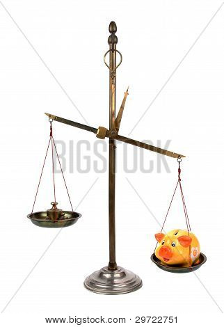 เครื่องชั่งน้ำหนัก ด้วย Piggybank