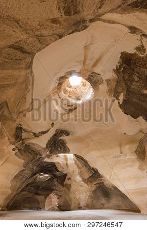 Bell caves in National park Beit Guvrin, Israel