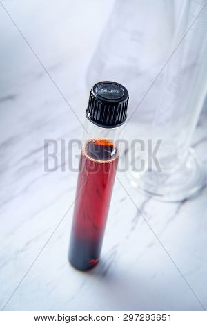 Test Tube Blood Sample