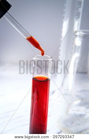 Test Tube Blood Sample