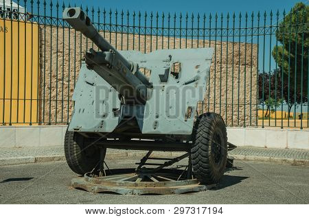 Outdated Artillery Piece At The Military Museum Of Elvas