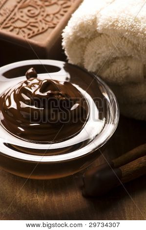 Tarçın ile çikolata Spa