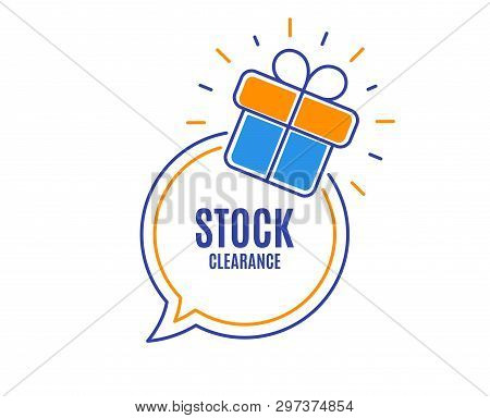 Stock Clearance Sale Symbol. Special Offer Price Sign. Advertising Discounts Symbol. Loyalty Sale Ta