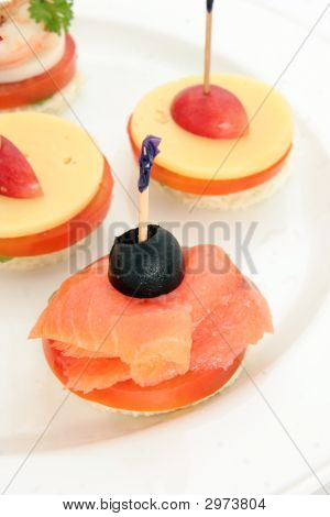 Canapé eller Finger fødevarer