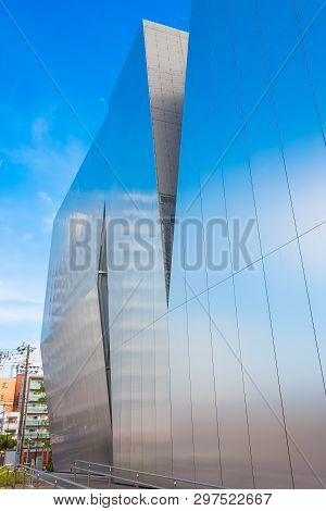 Tokyo, Japan - April 25, 2018: The Sumida Hokusai Museum Dedicated To Ukiyo-e Artist Katsushika Hoku