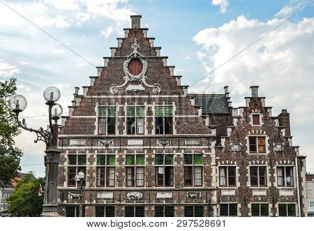 Ancient Buildings In Gent, Belgium