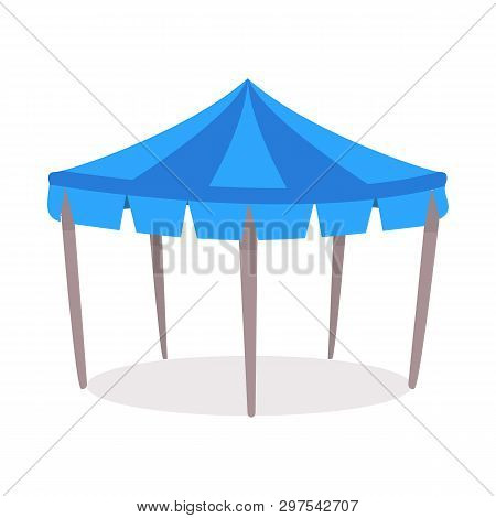 Vector Design Of Canopy And Tent Symbol. Set Of Canopy And Cover Stock Vector Illustration.