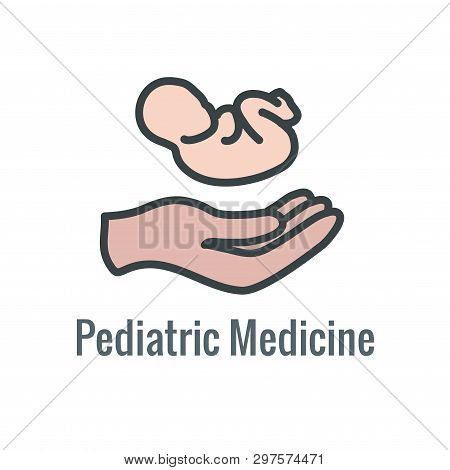 Pediatric Medicine W Baby Or Pregnancy Related Icon