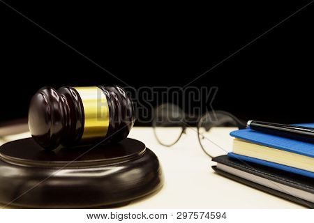A Law Book With A Gavel - Domestic Violence Law