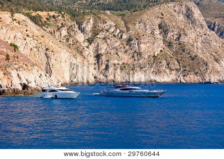 Łodzi na morzu, Kefalonia