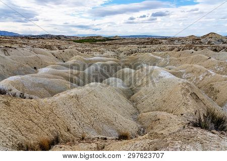 The Badlands Of Abanilla And Mahoya Near Murcia In Spain
