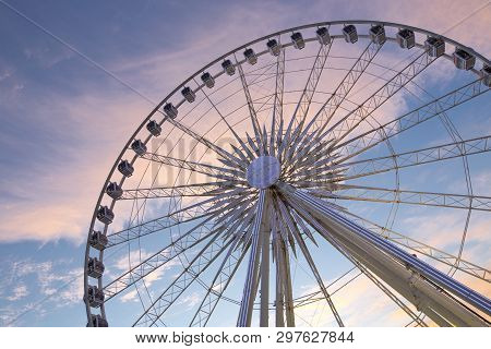 Wheel Of Liverpool On Keel Wharf, Liverpool, Merseyside, Uk Operated By Freij Wheels - 11th June 201