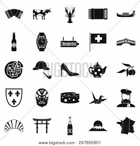 Reconnaissance Icons Set. Simple Set Of 25 Reconnaissance Icons For Web Isolated On White Background