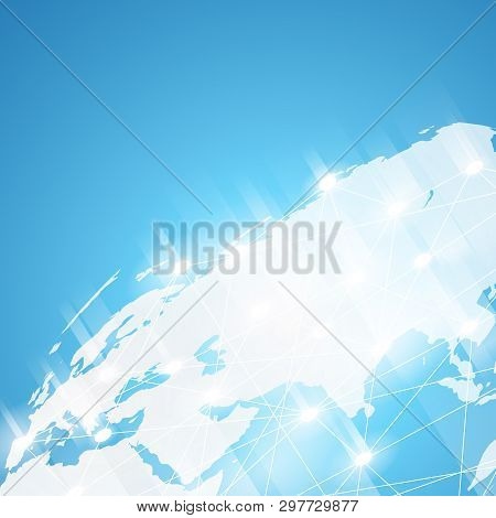 Flat Network Word Bg