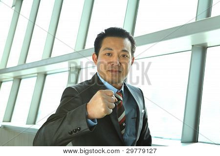 นักธุรกิจความสำเร็จ Potrait