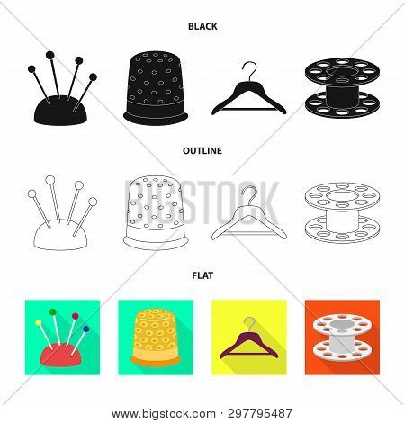 Vector Illustration Of Craft And Handcraft Symbol. Collection Of Craft And Industry Vector Icon For 