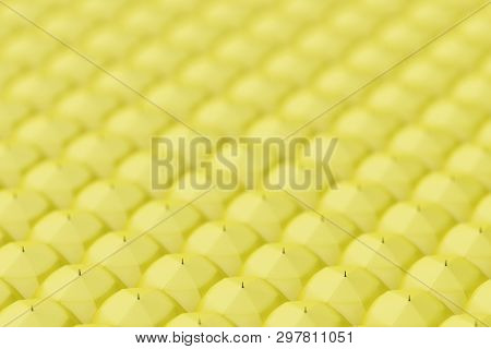 3D Rendering, The Umbrella With White Background