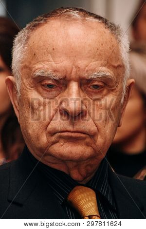 Zbarag, Ternopil / Ukraine - February 20 2009: Ukrainian Poet, Translator, Scriptwriter, Culturologi