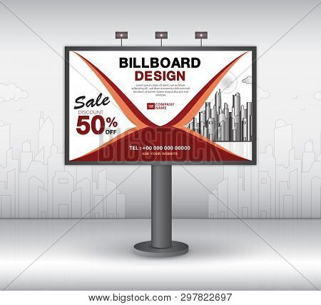 Billboard Banner Vector Photo Free Trial Bigstock