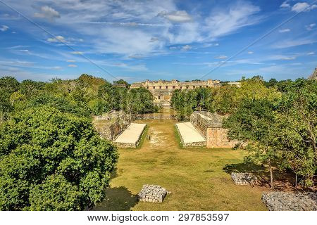 Ancient Mayan City Of Uxmal, Puuc Region, Merida, Mexico