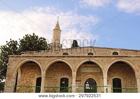 The Grans Mosque (djami Kebir As It Is Called) In Larnaca, Cyprus